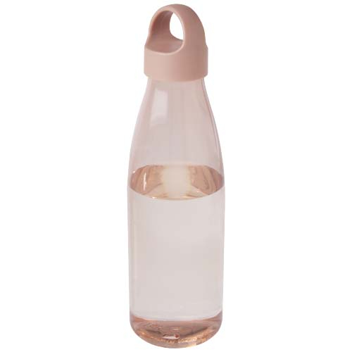 Bouteille 800ml en plastique recyclé personnalisable Bergen Dusty Pink